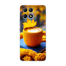 Чохол з унікальним дизайном 'Осінь з кавою' для Xiaomi POCO F6 – Кава з жовтим