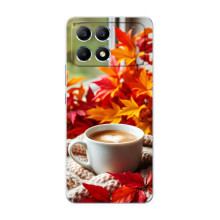 Чохол з унікальним дизайном 'Осінь з кавою' для Xiaomi POCO F6