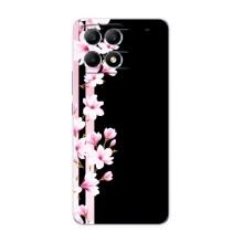 Чехлы с тематикой "ЦВЕТЫ" на Xiaomi POCO F6 (Цветочки)