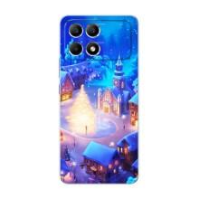 Різдвяні Чохли для Xiaomi POCO F6 (VPrint) (Різдвяне місто)