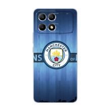 Силиконовые Чехлы принт Футбол на Xiaomi POCO F6 – ManCity