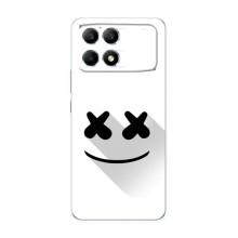 Силиконовые Чехлы (смешные стикеры) для Xiaomi POCO F6 – Х-Х