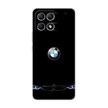 Силіконовий бампер з картинкою машини на Xiaomi POCO F6 – Чорний BMW