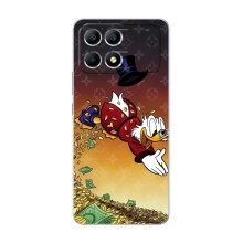 Силиконовый чехол для Xiaomi POCO F6 (Скрудж Луи Виттон)