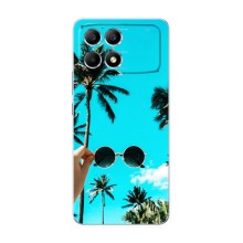 Силіконовий чохол з КАРТИНКАМИ літо для Xiaomi POCO F6 (AlphaPrint) (Погляд літо)