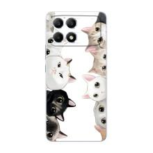 Силіконовий чохол з котиком для Xiaomi POCO F6 – Коти