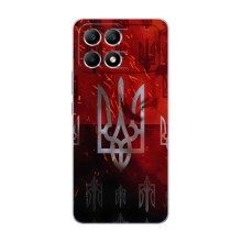 Украинские Чехлы для Xiaomi POCO F6 с картинкой УПА (AlphaPrint) (ГЕРБ УПА)