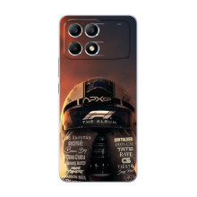 Чехол с прнтом Формула 1 на Xiaomi POCO F6 – Шолом Ф1