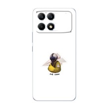 Захисні чохли (Призрак Киева) для Xiaomi POCO F6 (AlphaPrint) (Мій Краш)