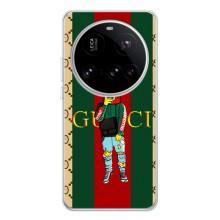Брендновые Чехлы для Xiaomi POCO F7 Pro - (PREMIUMPrint) (Барт ГУЧЧИ)