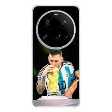 Чехлы для Xiaomi POCO F7 Pro (Leo чемпион) (AlphaPrint) (Кубок Месси)