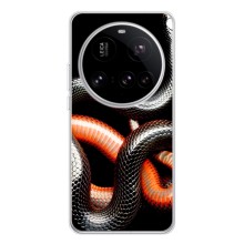 Чохли з зображенням різних тварин на Xiaomi POCO F7 Pro (Змія)