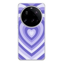 Чохли з тематикою "Маленькі Сердчеки" на Xiaomi POCO F7 Pro (Серце фіолет)