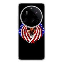 Чохол Прапор USA для Xiaomi POCO F7 Pro – Крила США