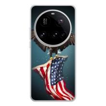 Чохол Прапор USA для Xiaomi POCO F7 Pro – Орел і прапор