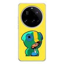 Чехол Бравл Старс для Xiaomi POCO F7 Pro – Леон (LEON)
