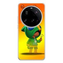 Чехол Бравл Старс для Xiaomi POCO F7 Pro – LEON в кофте