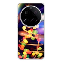 Чохол новорічна ялинка на Xiaomi POCO F7 Pro (Гірлянди)