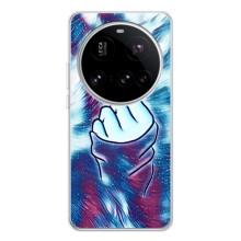 Чохол з принтом для Xiaomi POCO F7 Pro (AlphaPrint - Знак сердечка)