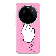Чохол з принтом для Xiaomi POCO F7 Pro (AlphaPrint - Знак сердечка)