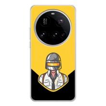 Чехол PUBG для Поко Ф7 Про (AlphaPrint) (Пабг в шлеме)