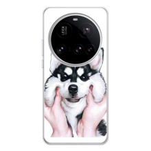 Бампер для Xiaomi POCO F7 Pro з картинкою "Песики" (Собака Хаскі)