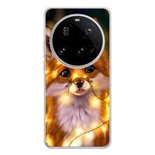 Чехол с Лисичкой для Xiaomi POCO F7 Pro – Новогодний лисенок
