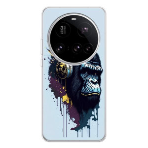 Чехол с Обезьянами Xiaomi POCO F7 Pro - (AlphaPrint)