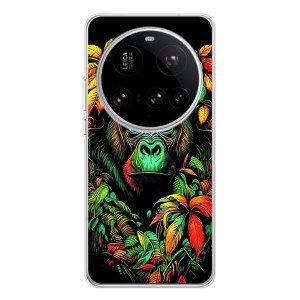Чехол с Обезьянами Xiaomi POCO F7 Pro - (AlphaPrint)