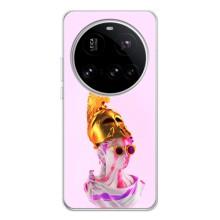 Чехол с Прикольным принтом на Xiaomi POCO F7 Pro (АРТ Статуя)