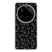 Чохол з принтом для Xiaomi POCO F7 Pro (AlphaPrint) Модні коти