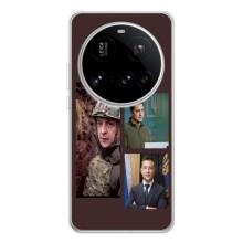 Чехол для Xiaomi POCO F7 Pro (AlphaPrint - с принтом Зеленского) (Президент)