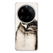 Чехол с птицами на Xiaomi POCO F7 Pro (VPrint) (Сова)