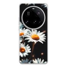 Чехол с ромашками на Xiaomi POCO F7 Pro – Белые ромашки