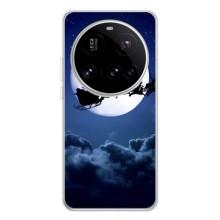 Чохол Санта Клаус для Xiaomi POCO F7 Pro – Санта - місяць