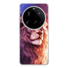Чехол со Львом для Xiaomi POCO F7 Pro (VPrint) (Красочный Лев)