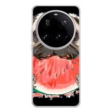 Чохол (ТПУ) Милі песики для Xiaomi POCO F7 Pro (Смішний Мопс)