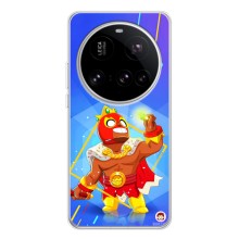 Чехол (ТПУ) с героями Бравл Старс на Xiaomi POCO F7 Pro (Эль Примо)