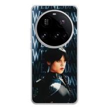 Чехлы Венсдей на Xiaomi POCO F7 Pro Уэнсдей (AlphaPrint) (Уэнздей кошка)