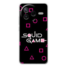 Чохол Гра в кальмара для Xiaomi POCO F7 Pro – Лого гра кальмара