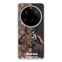 Крутые Чехлы Луи Виттон для Xiaomi POCO F7 Pro (AlphaPrint) – Медведь Луи Витон