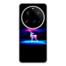 Силіконовий бампер з картинкою звірів для Xiaomi POCO F7 Pro – Яскравий олень