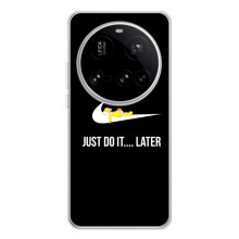 Силіконовый Чохол на Xiaomi POCO F7 Pro з картинкою НАЙК – Later
