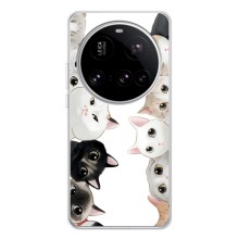 Силіконовий чохол з котиком для Xiaomi POCO F7 Pro (Коти)