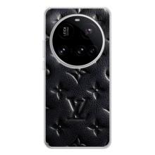 Текстурный Чехол Louis Vuitton для Поко Ф7 Про (Черный ЛВ)