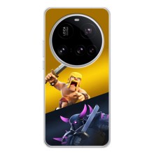 Чохол з героями Клеш Рояль для Xiaomi POCO F7 Pro – Варвар проти Пекка