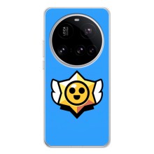 Бампер (ТПУ) з принтом Brawl Stars на Поко Ф7 Ультра (Значок)