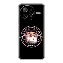 Чехлы для Поко Ф7 Ультра - Лео Месси Маями (Месси в лого)