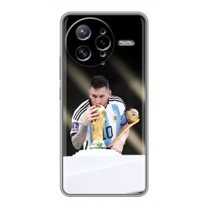 Чехлы Лео Месси Аргентина для Xiaomi POCO F7 Ultra – Кубок Мира