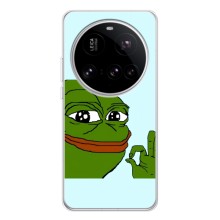 Чехлы с картинкой  Жаба Мем на Xiaomi POCO F7 Ultra – Жаба все ОК